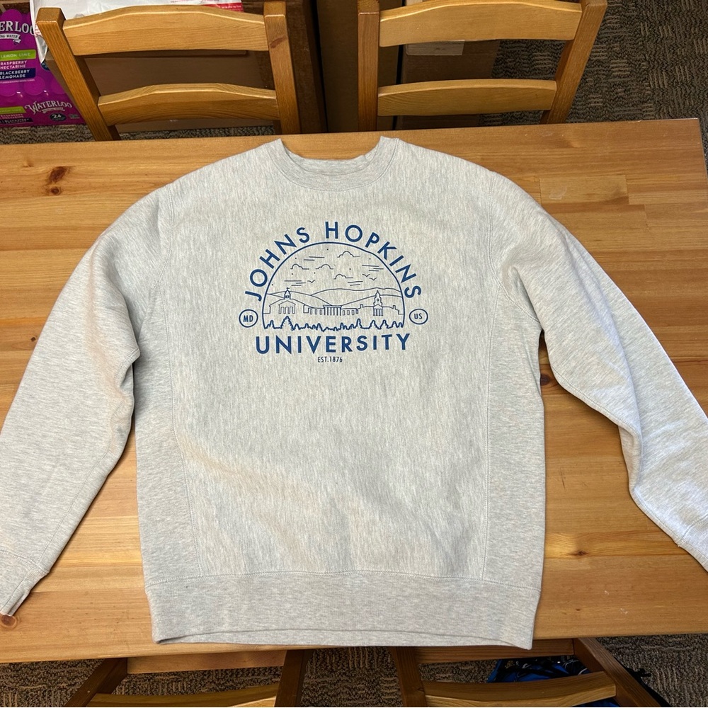 John’s Hopkins Gray Sweater